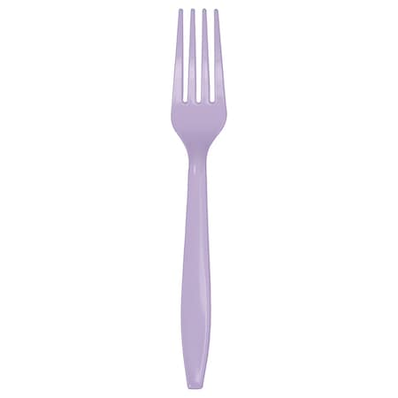 Touch Of Color Luscious Lavender Purple Plastic Forks, 7", 288PK 010470